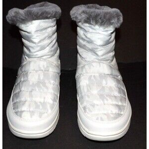 Ryka Women's Suzy Winter Booties White Camo 8W New White Gray Camouflage In Box